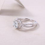 Carissie Ring MF214387 - Silver Angle View