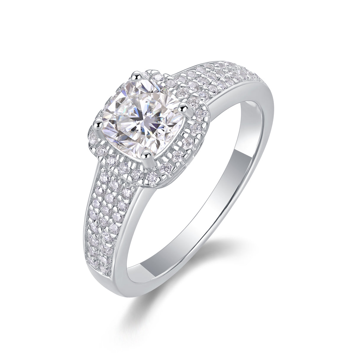 Carissie Ring MF214388 - Silver Angle View