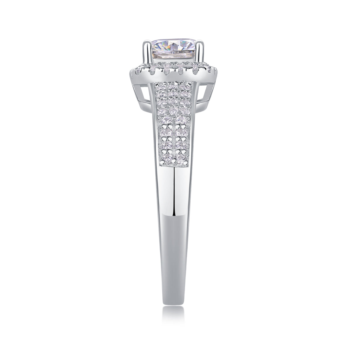 Carissie Ring MF214388 - Silver Side View
