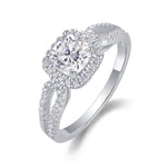 Carissie Ring MF214390 - Silver Angle View