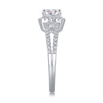Carissie Ring MF214390 - Silver Side View