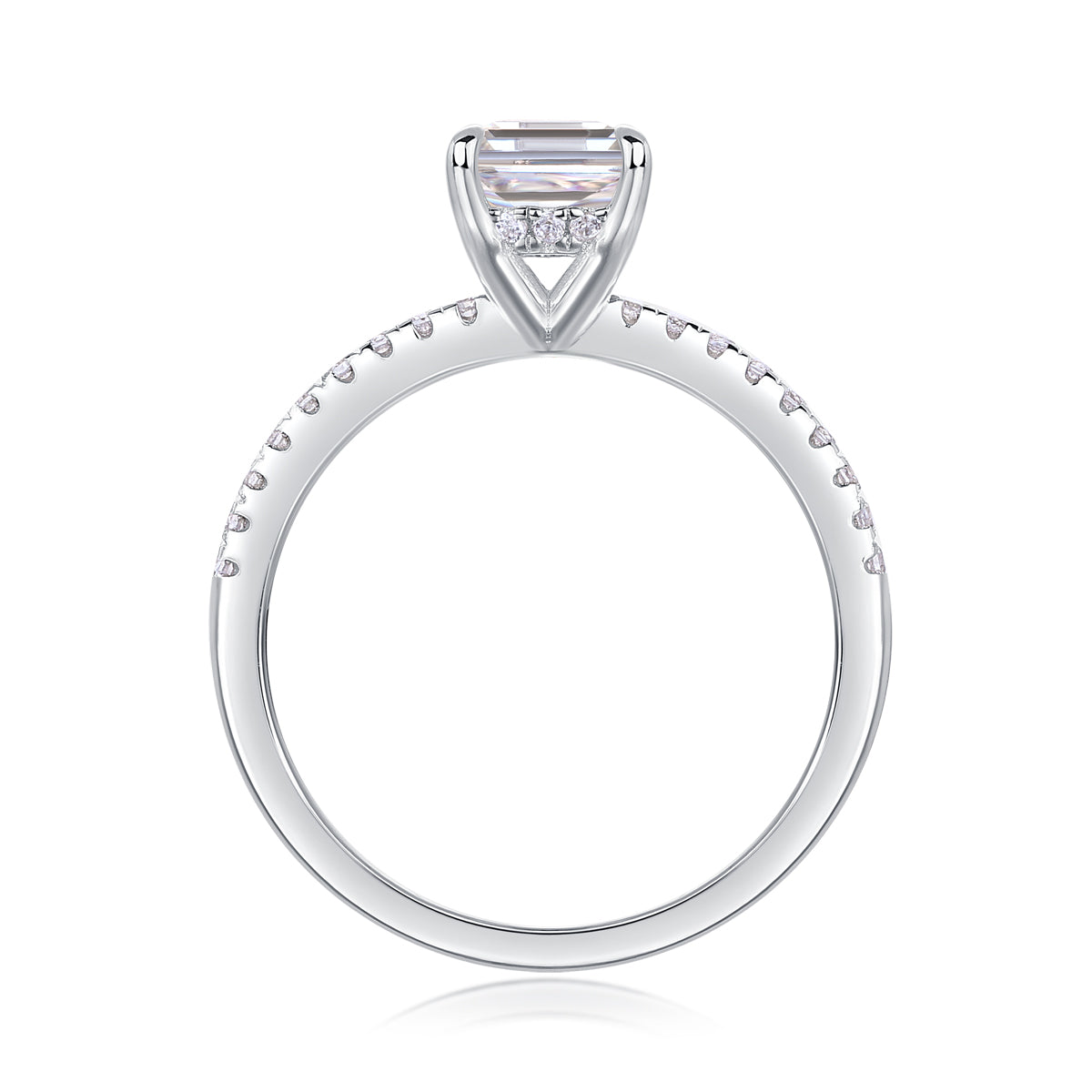 Carissie Ring MF214402 - Silver Side View