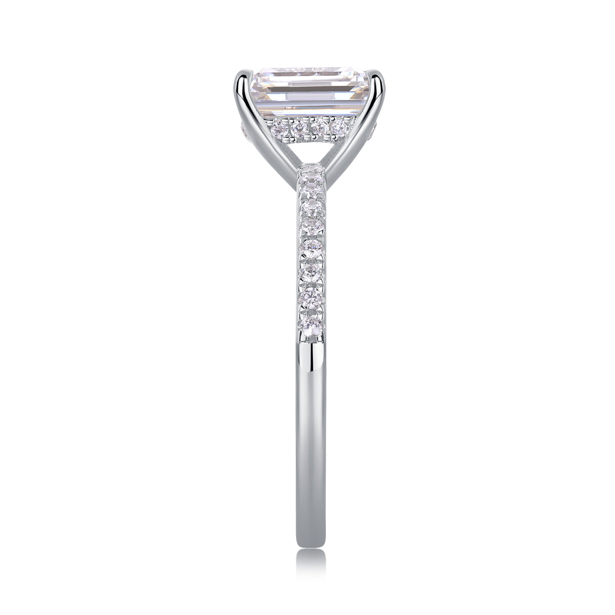 Carissie Ring MF214402 - Silver Side View