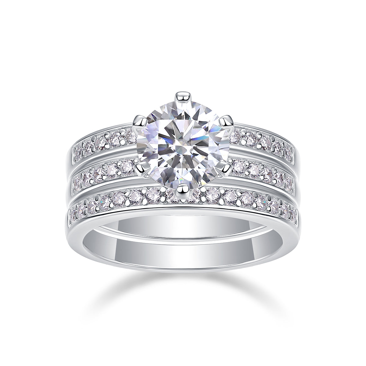 Carissie Ring MF214410 - Silver Front View