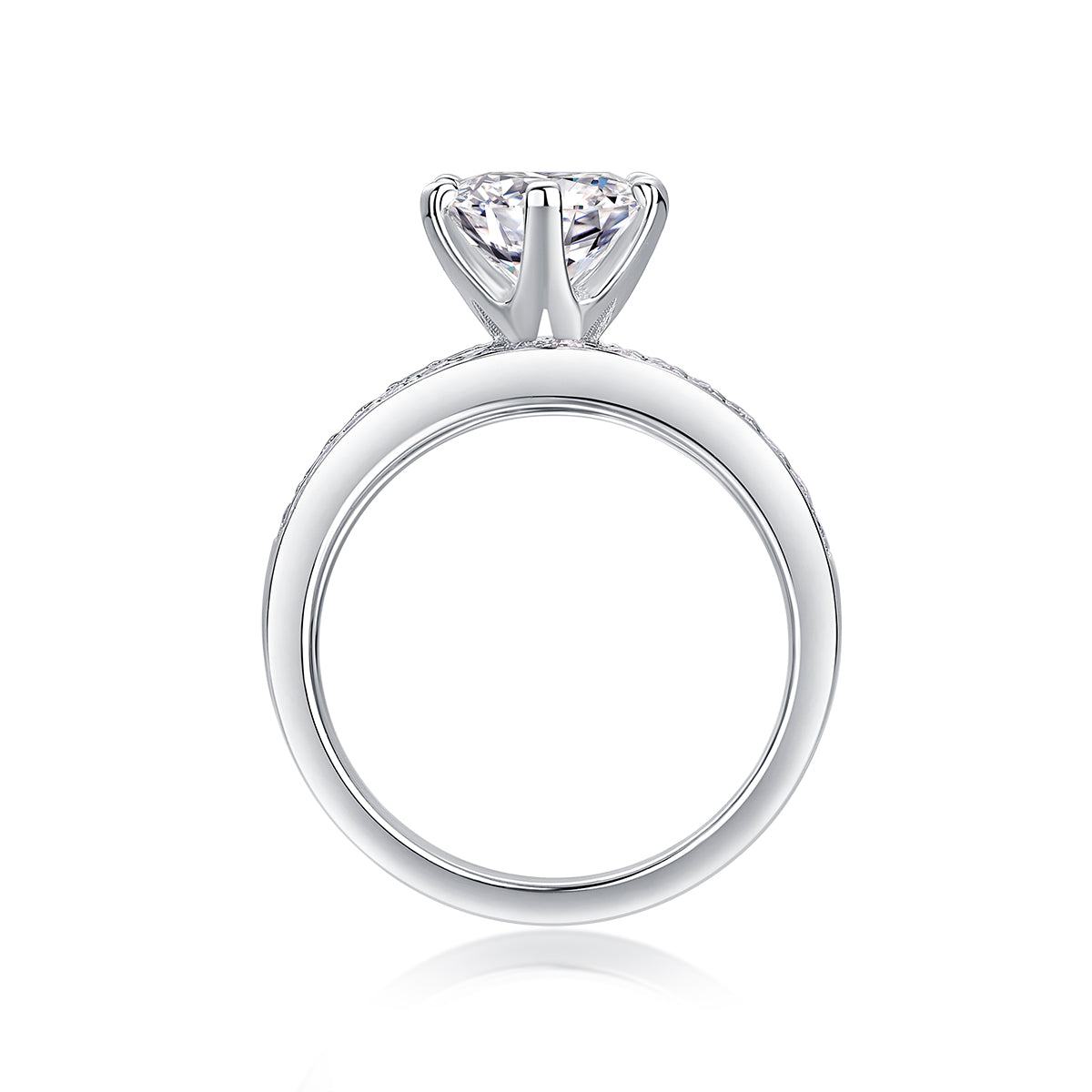 Carissie Ring MF214410 - Silver Side View