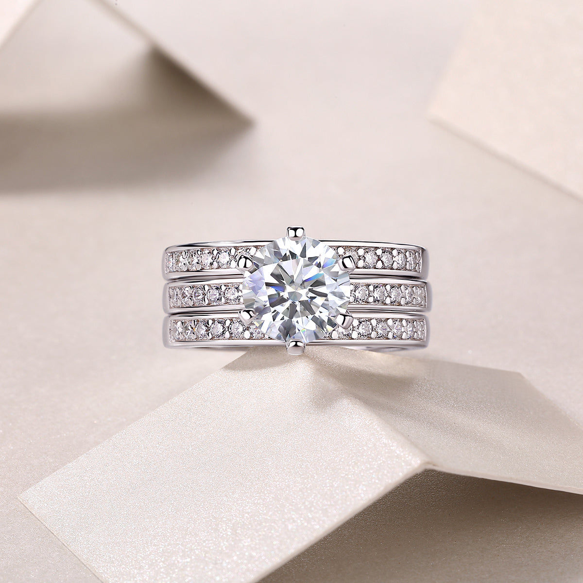 Carissie Ring MF214410 - Silver Front View