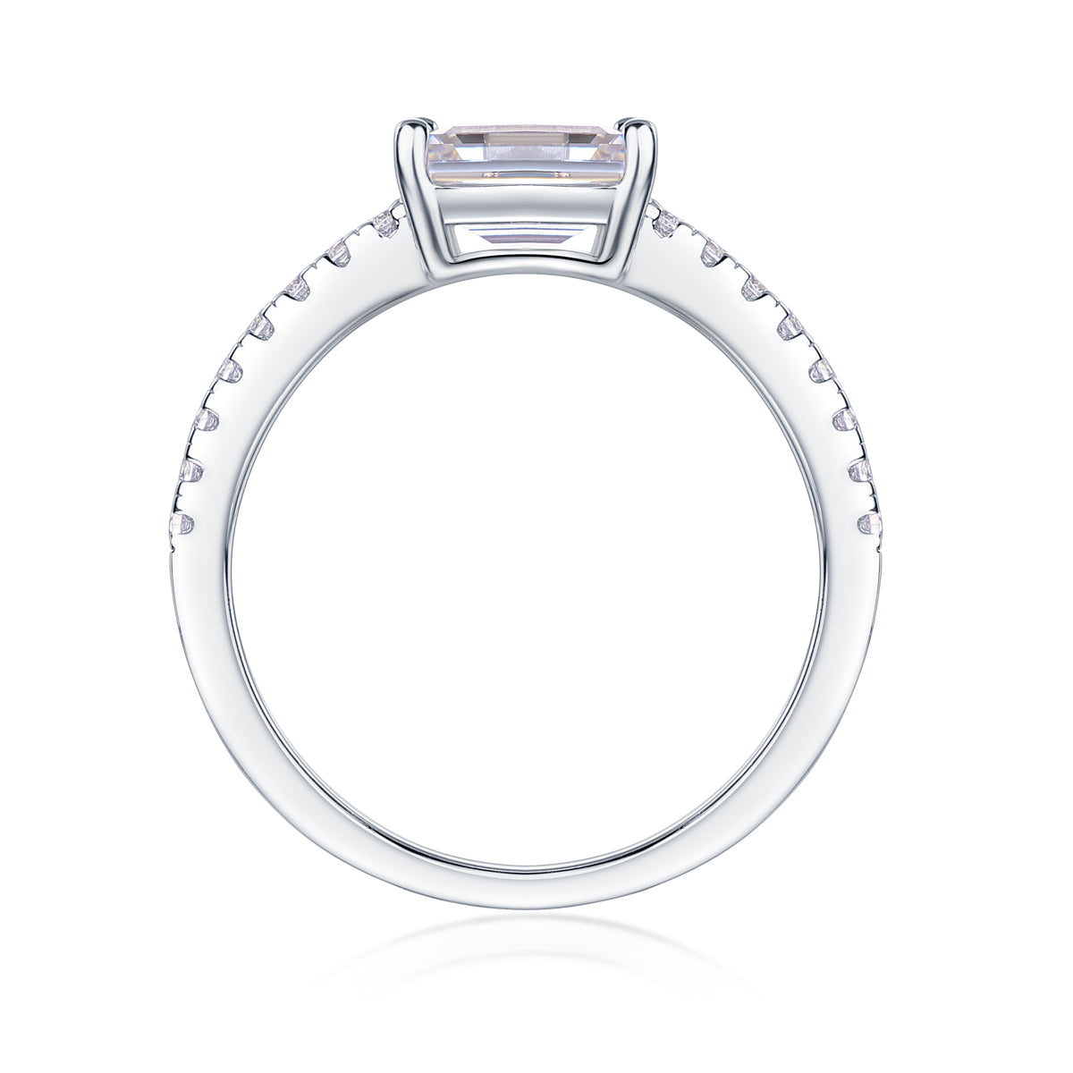 Carissie Ring MF214411 - Silver Side View