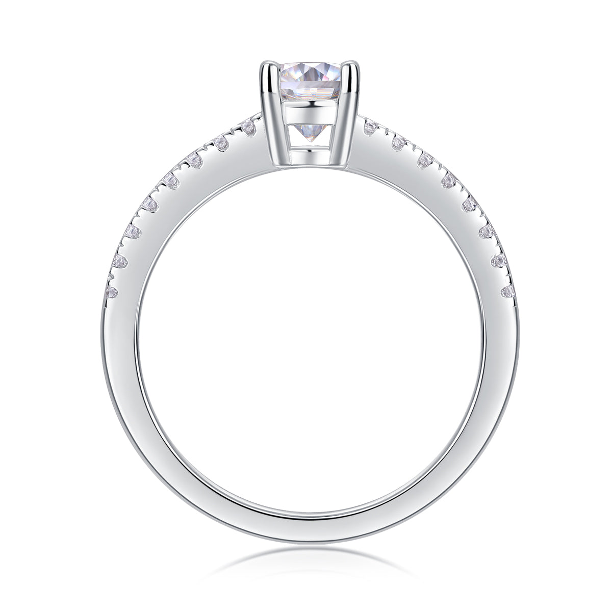 Carissie Ring MF214424 - Silver Side View