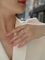 Carissie Ring MF214424 - Silver On Model
