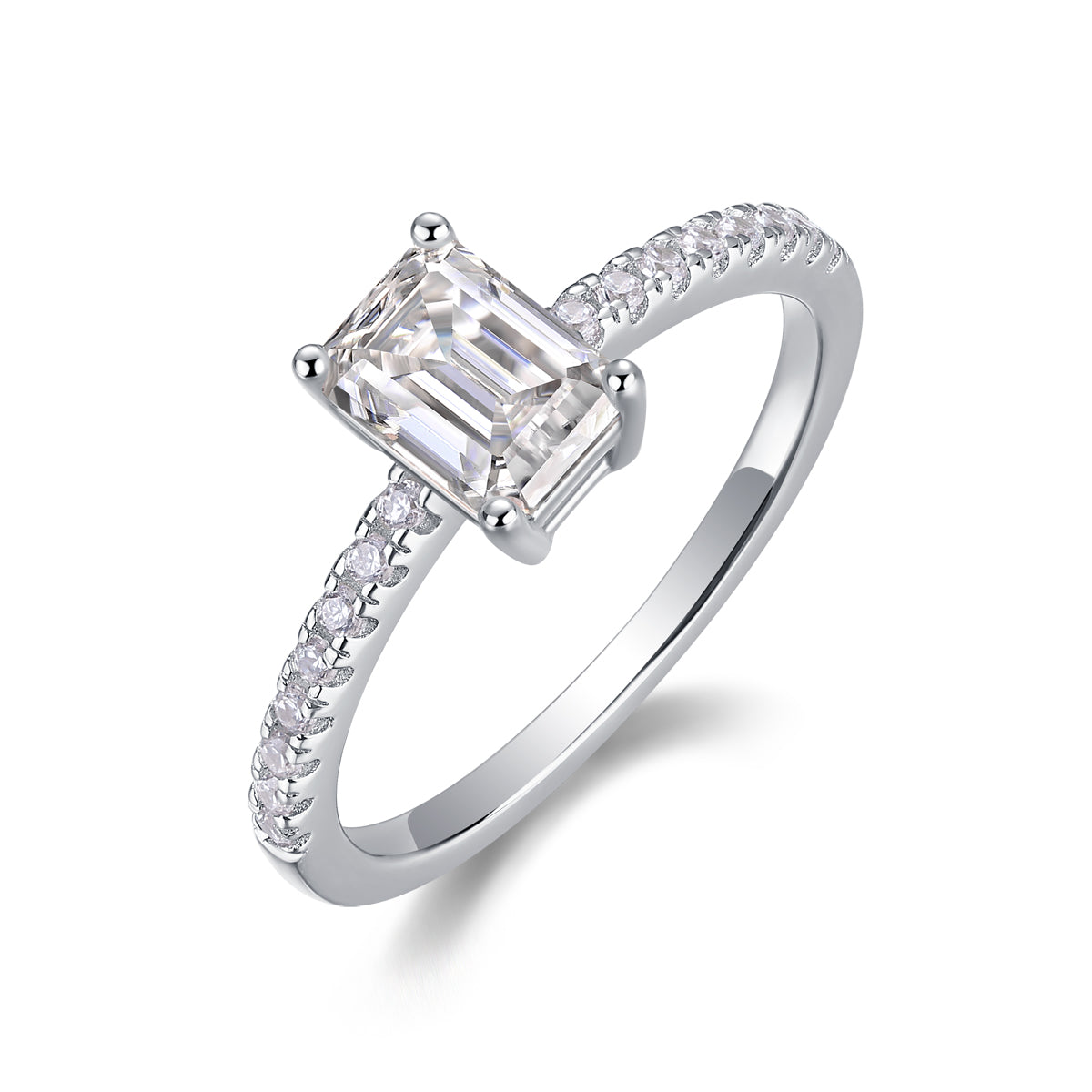 Carissie Ring MF214425 - Silver Angle View