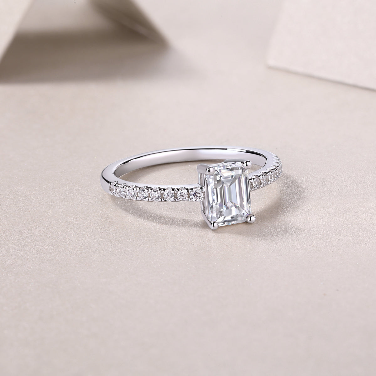 Carissie Ring MF214425 - Silver Angle View