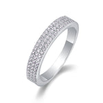 Carissie Ring MF214433 - Silver Angle View
