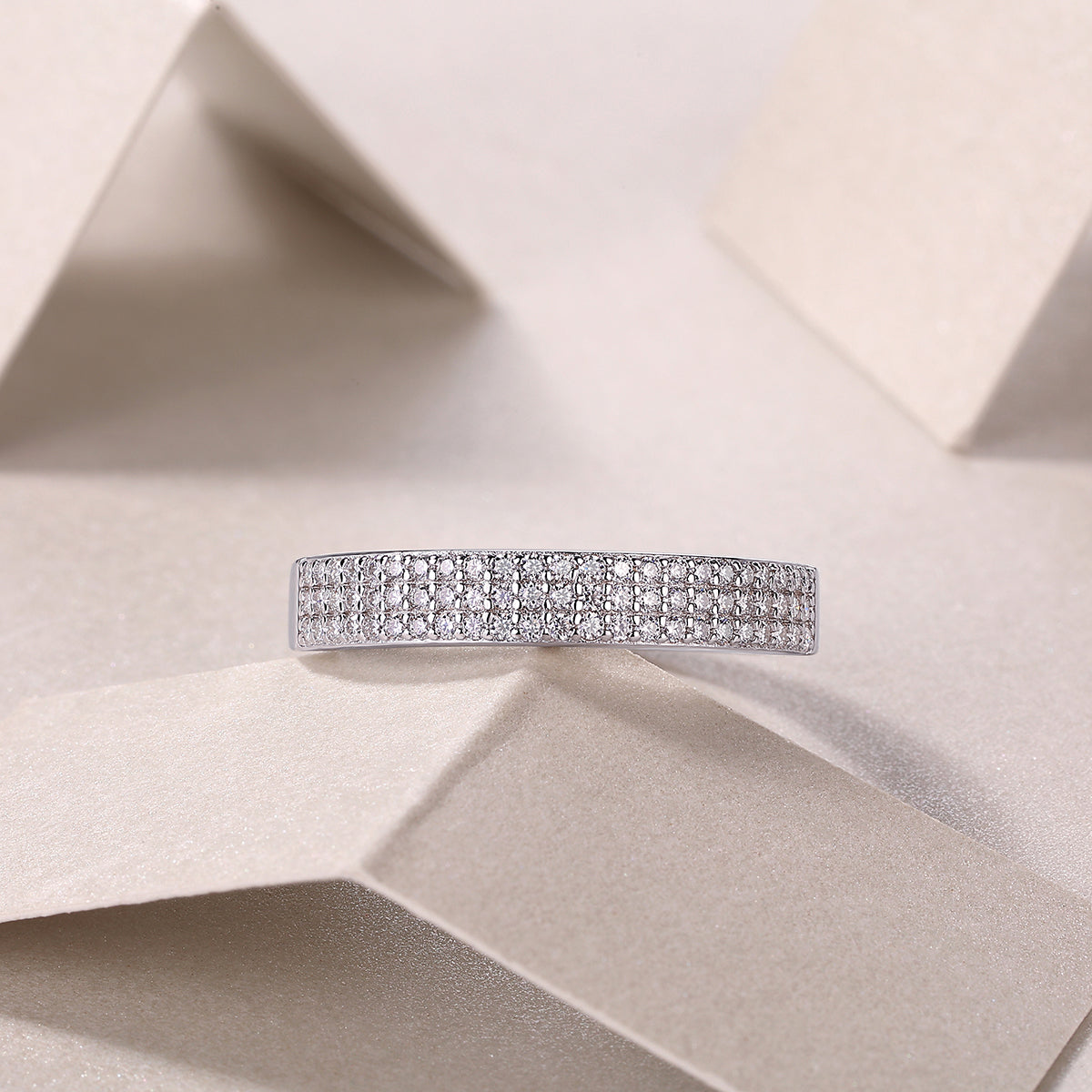 Carissie Ring MF214433 - Silver Front View