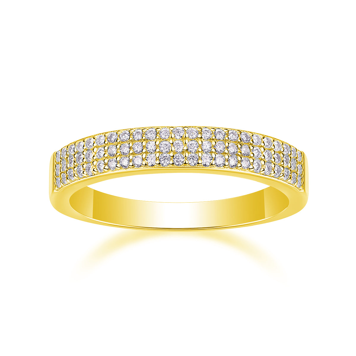 Carissie Ring MF214433 - Yellow Gold Front View