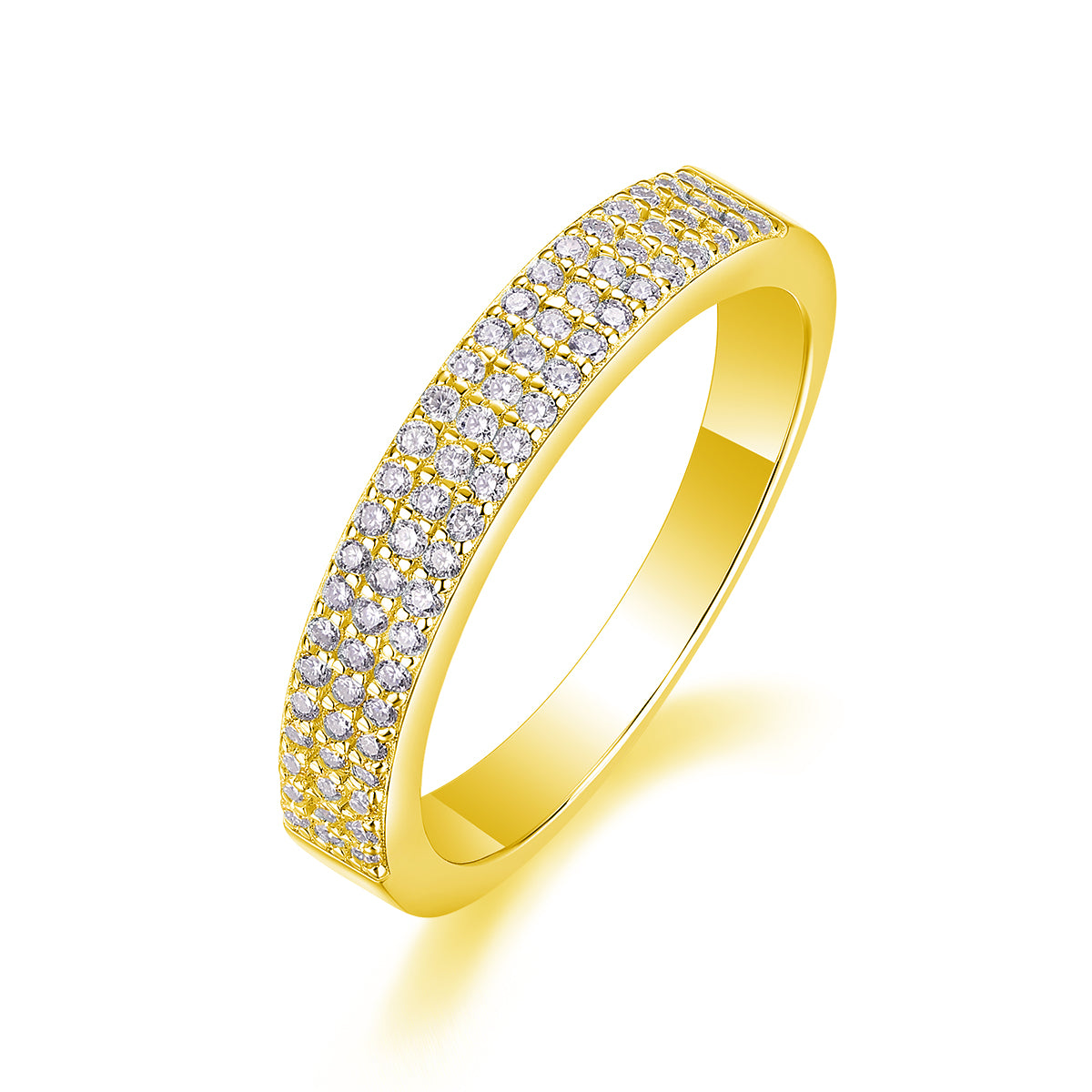 Carissie Ring MF214433 - Yellow Gold Angle View
