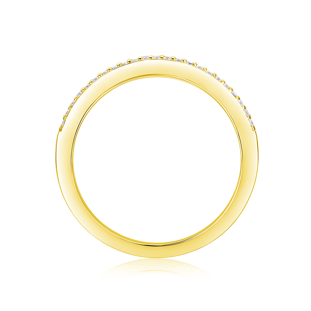 Carissie Ring MF214433 - Yellow Gold Side View