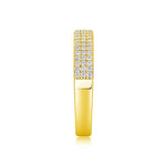 Carissie Ring MF214433 - Yellow Gold Side View