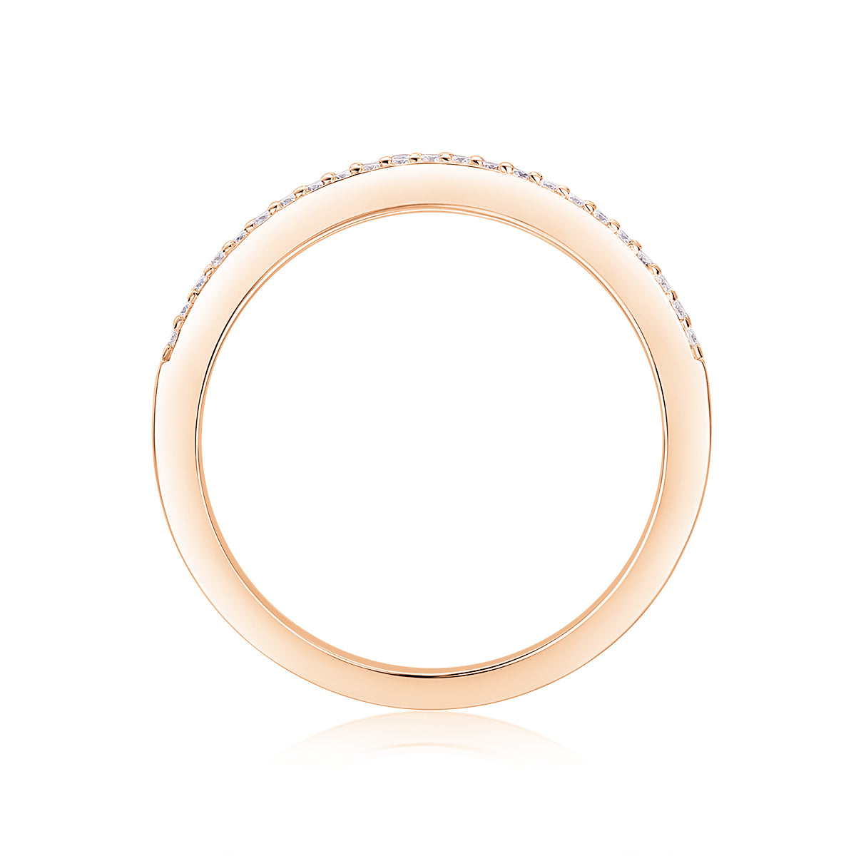 Carissie Ring MF214433 - Rose Gold Side View
