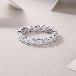Carissie Ring MF214439 - Silver Angle View