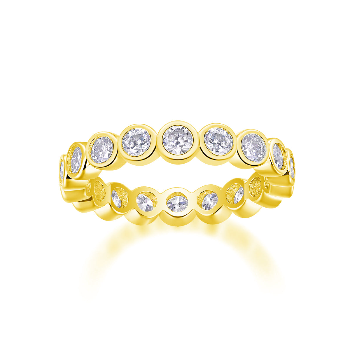 Carissie Ring MF214439 - Yellow Gold Front View
