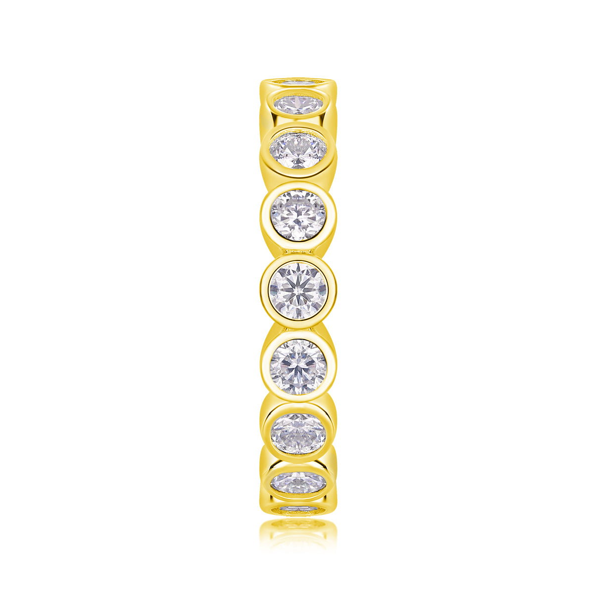 Carissie Ring MF214439 - Yellow Gold Front View