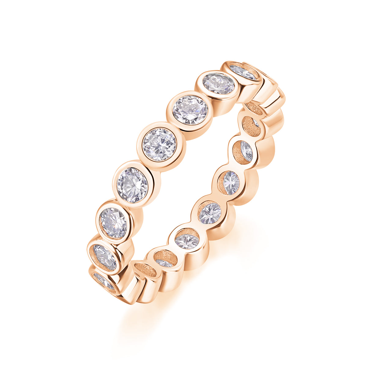 Carissie Ring MF214439 - Rose Gold Angle View