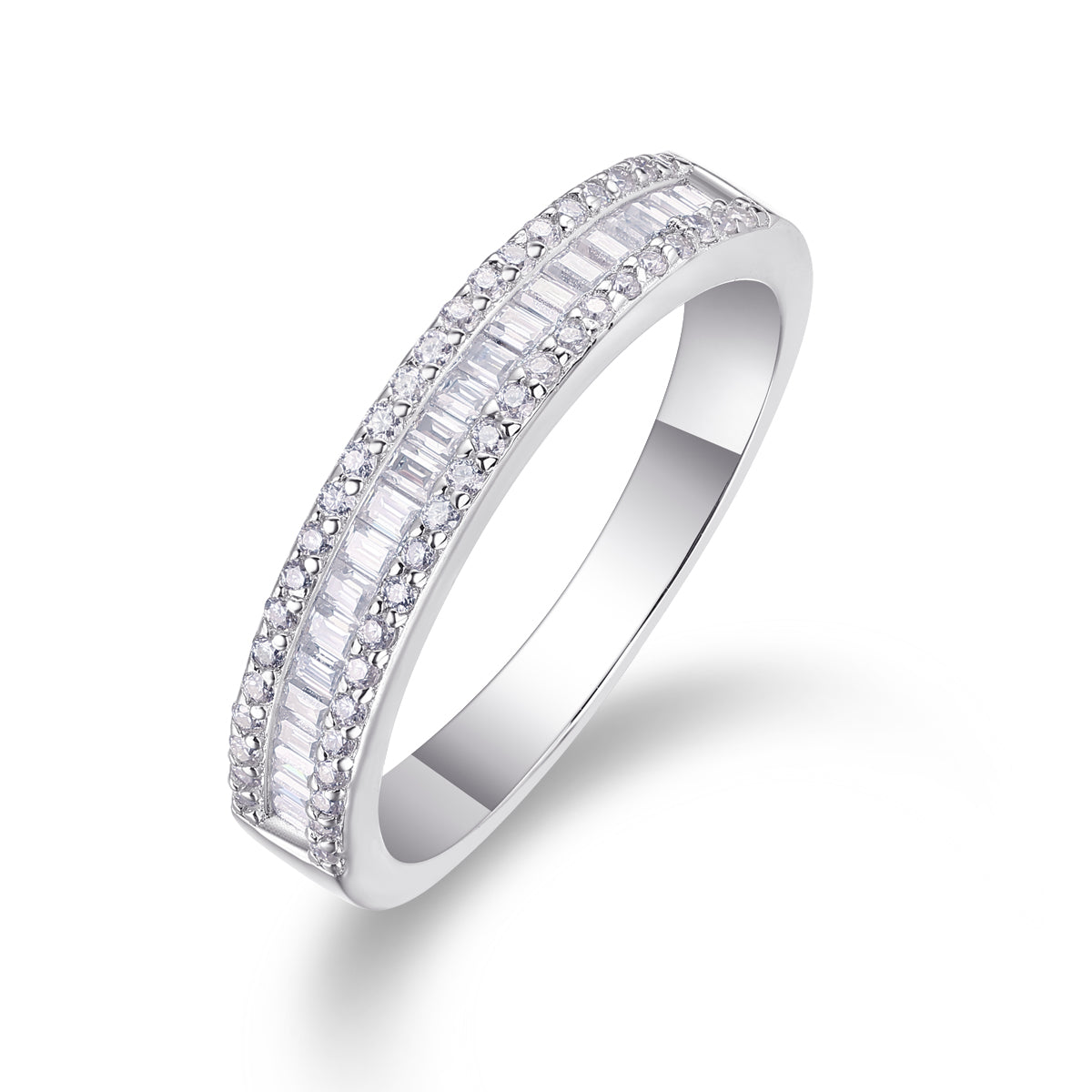 Carissie Ring MF214443 - Silver Angle View