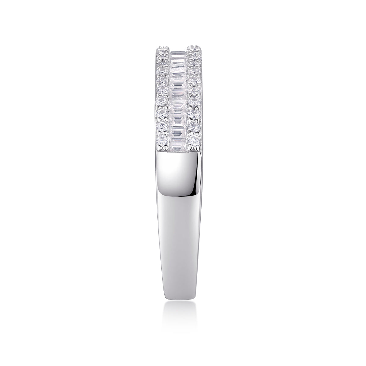 Carissie Ring MF214443 - Silver Side View
