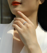 Carissie Ring MF214443 - Silver On Model