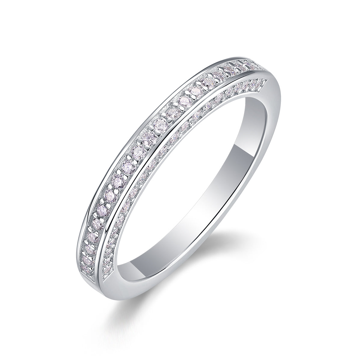 Carissie Ring MF214444 - Silver Angle View