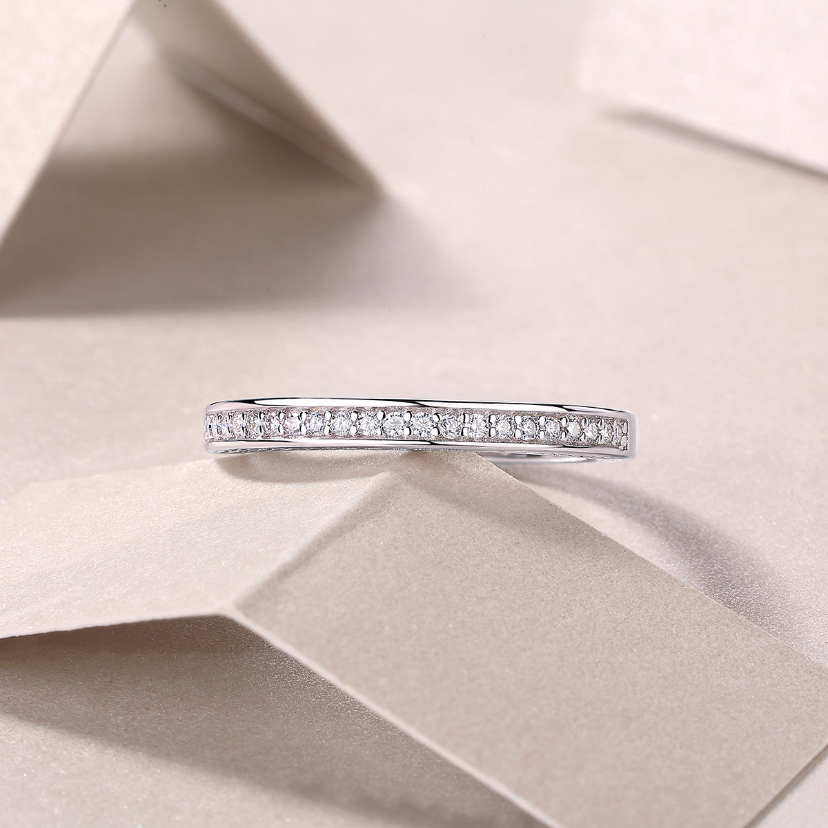 Carissie Ring MF214444 - Silver Side View