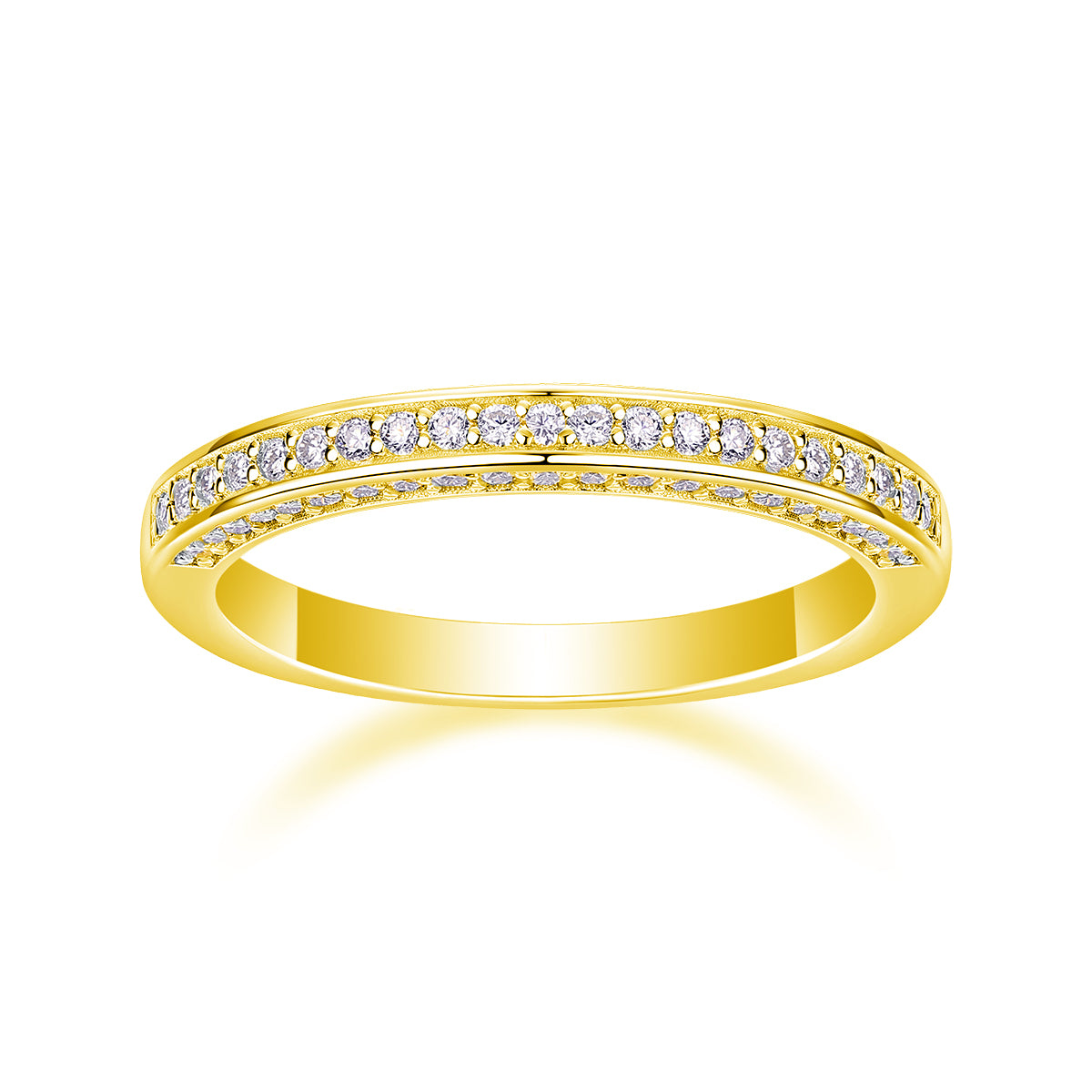 Carissie Ring MF214444 - Yellow Gold Front View