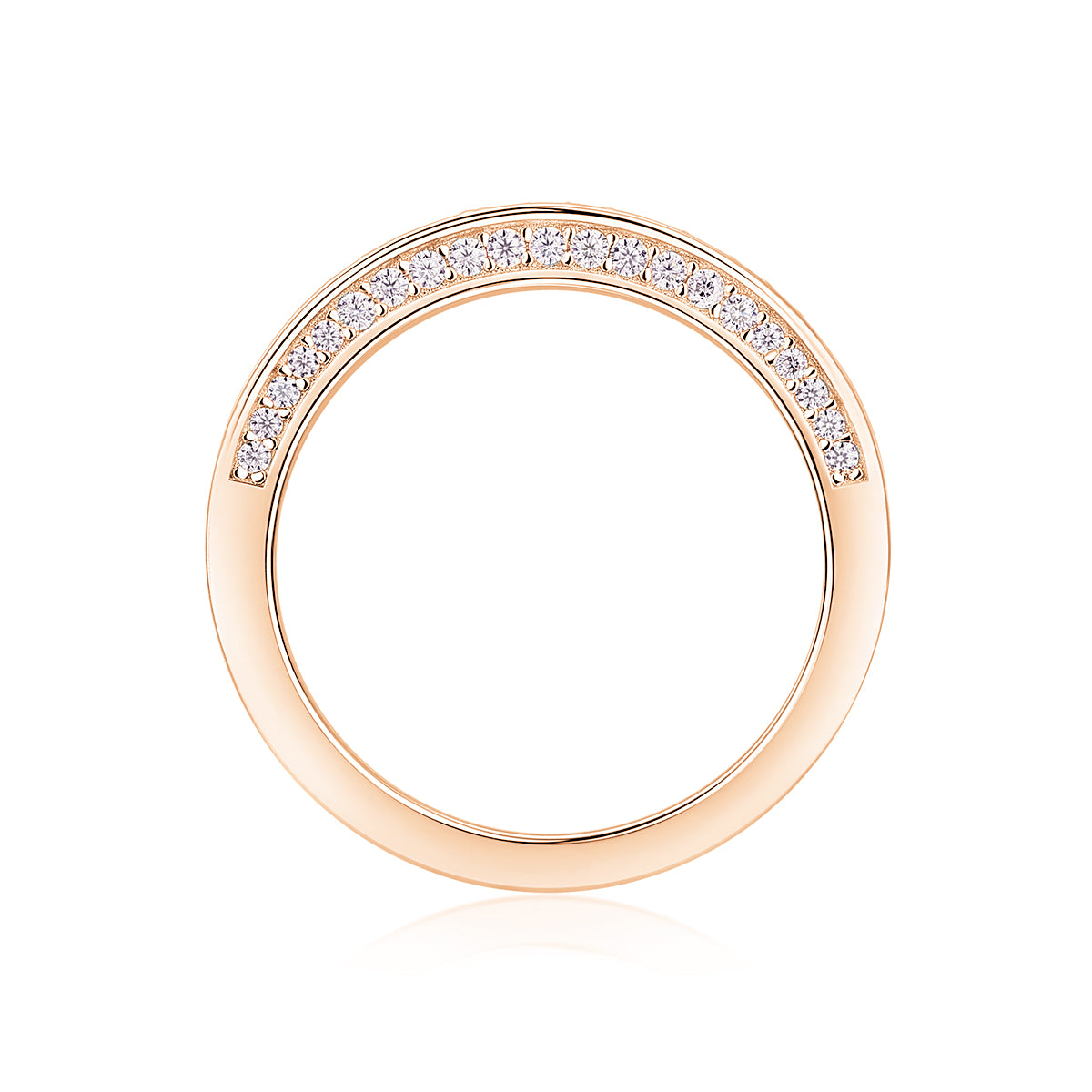 Carissie Ring MF214444 - Rose Gold Side View