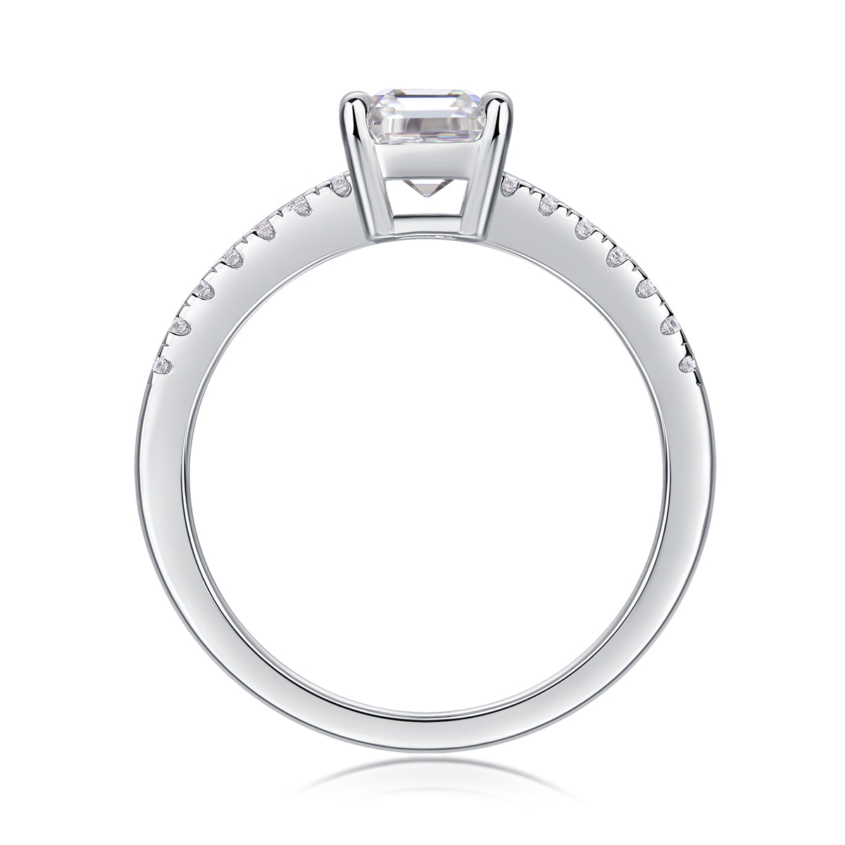 Carissie Ring MF214446 - Silver Side View