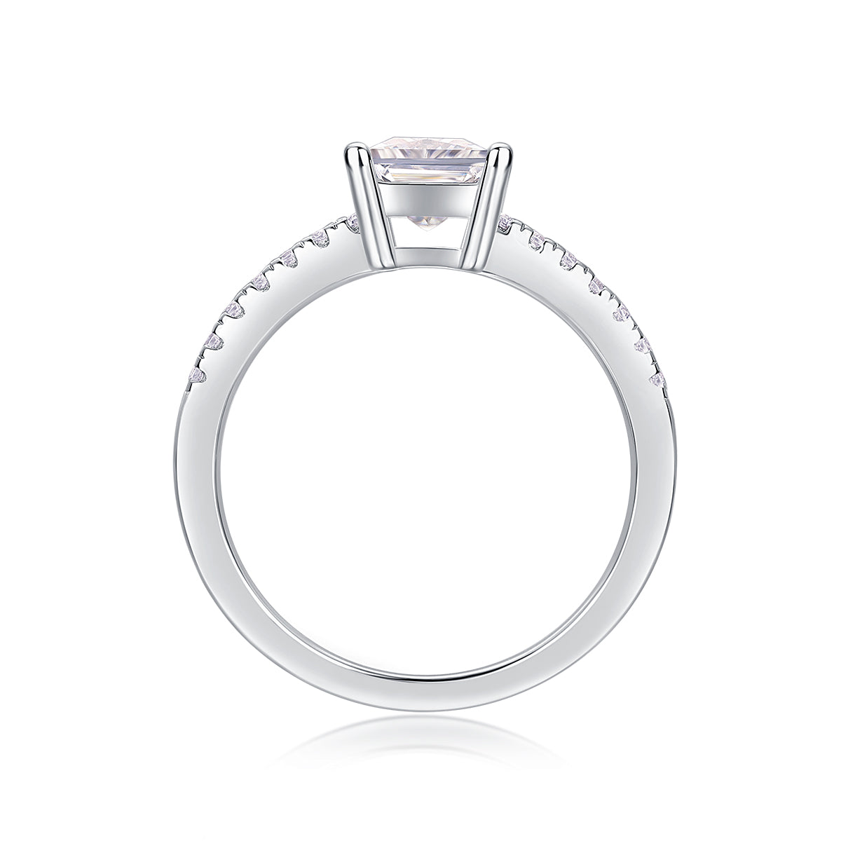 Carissie Ring MF214447 - Silver Side View