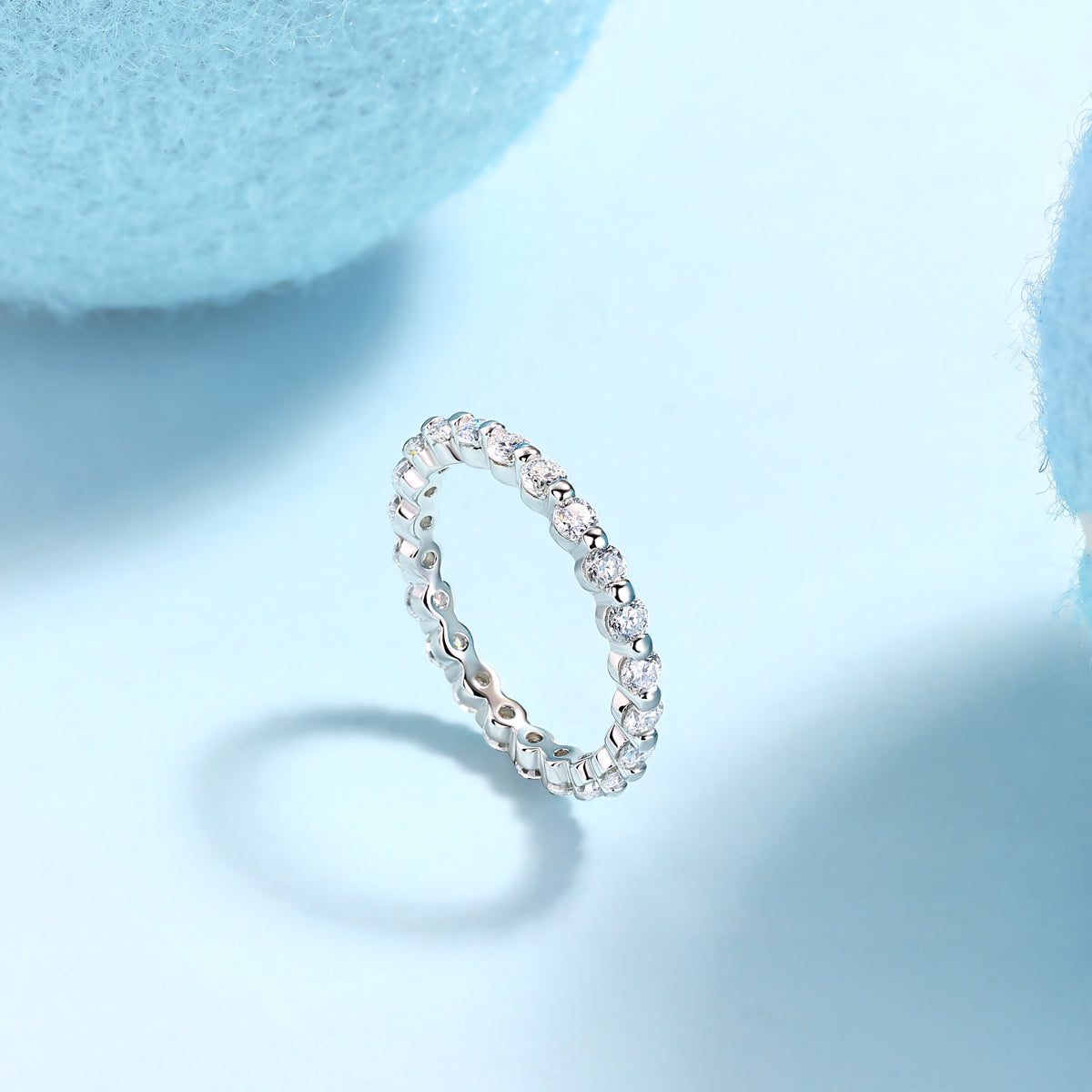 Carissie Ring MF214455 - Silver Angle View