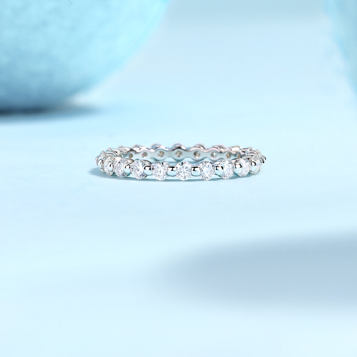Carissie Ring MF214455 - Silver Angle View