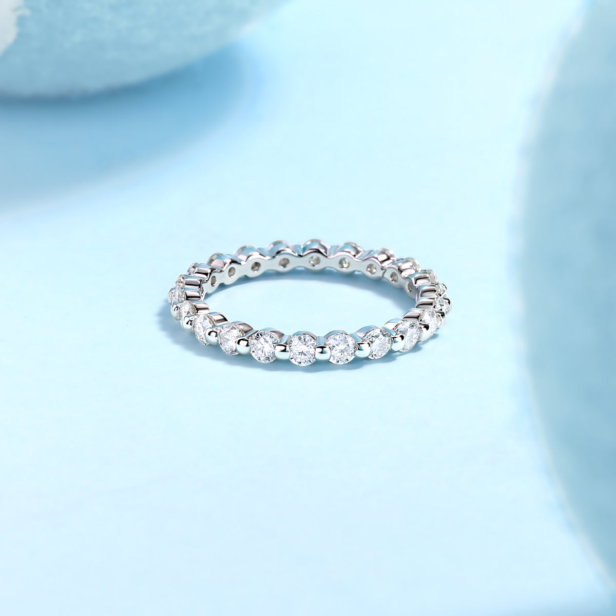 Carissie Ring MF214455 - Silver Angle View