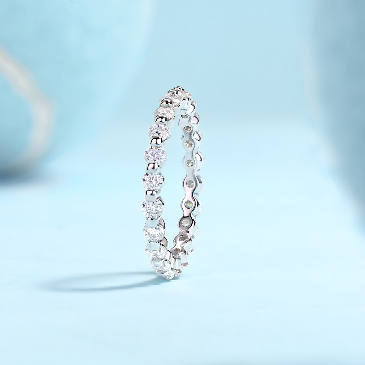 Carissie Ring MF214455 - Silver Angle View