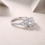 Carissie Ring MF214458 - Silver Angle View