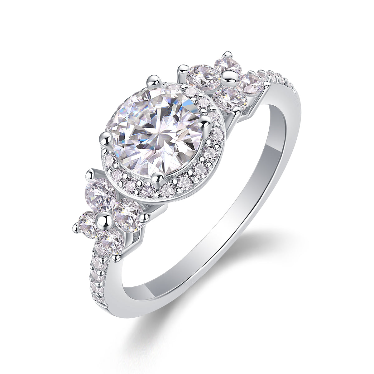 Carissie Ring MF214459 - Silver Angle View