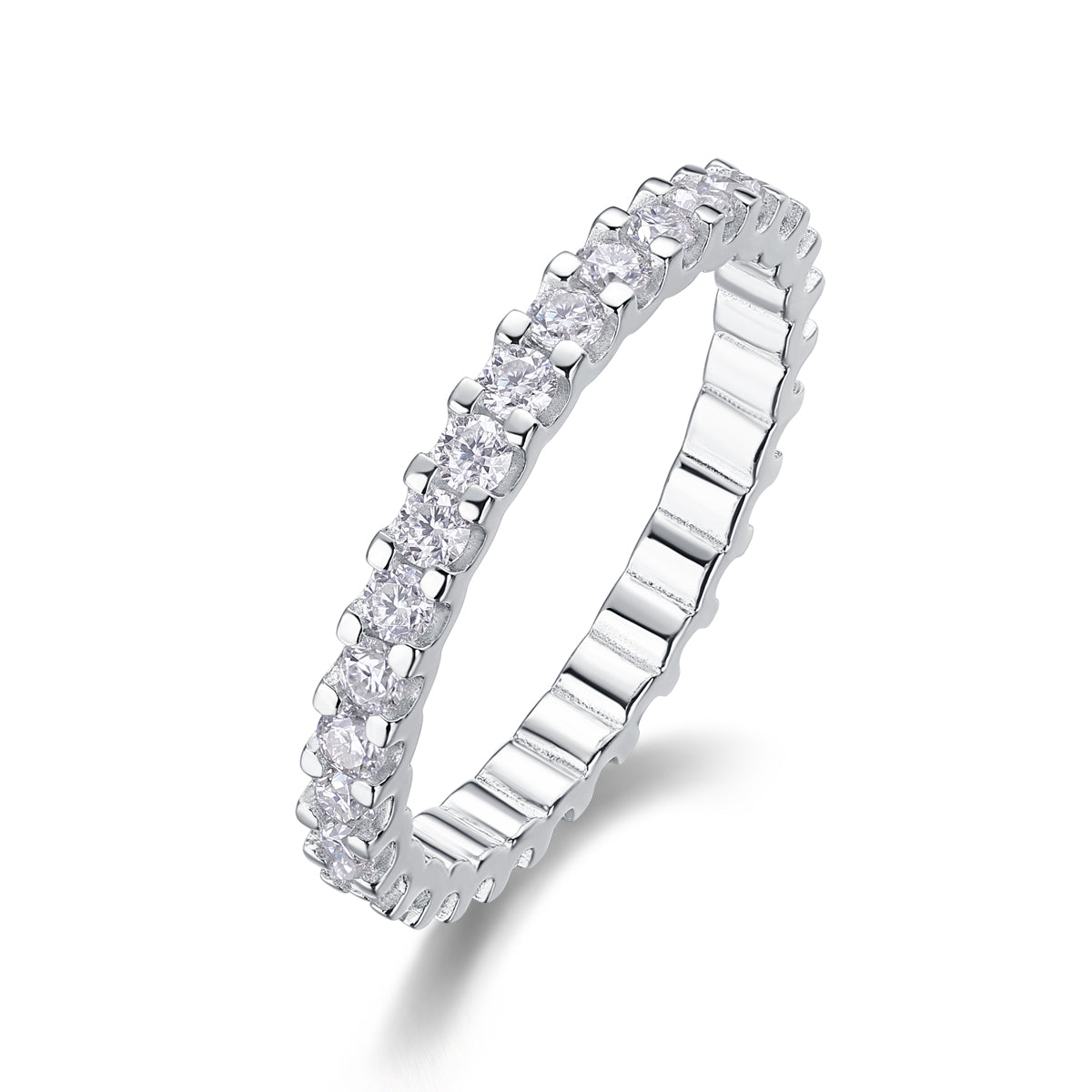 Carissie Ring MF214461 - Silver Angle View