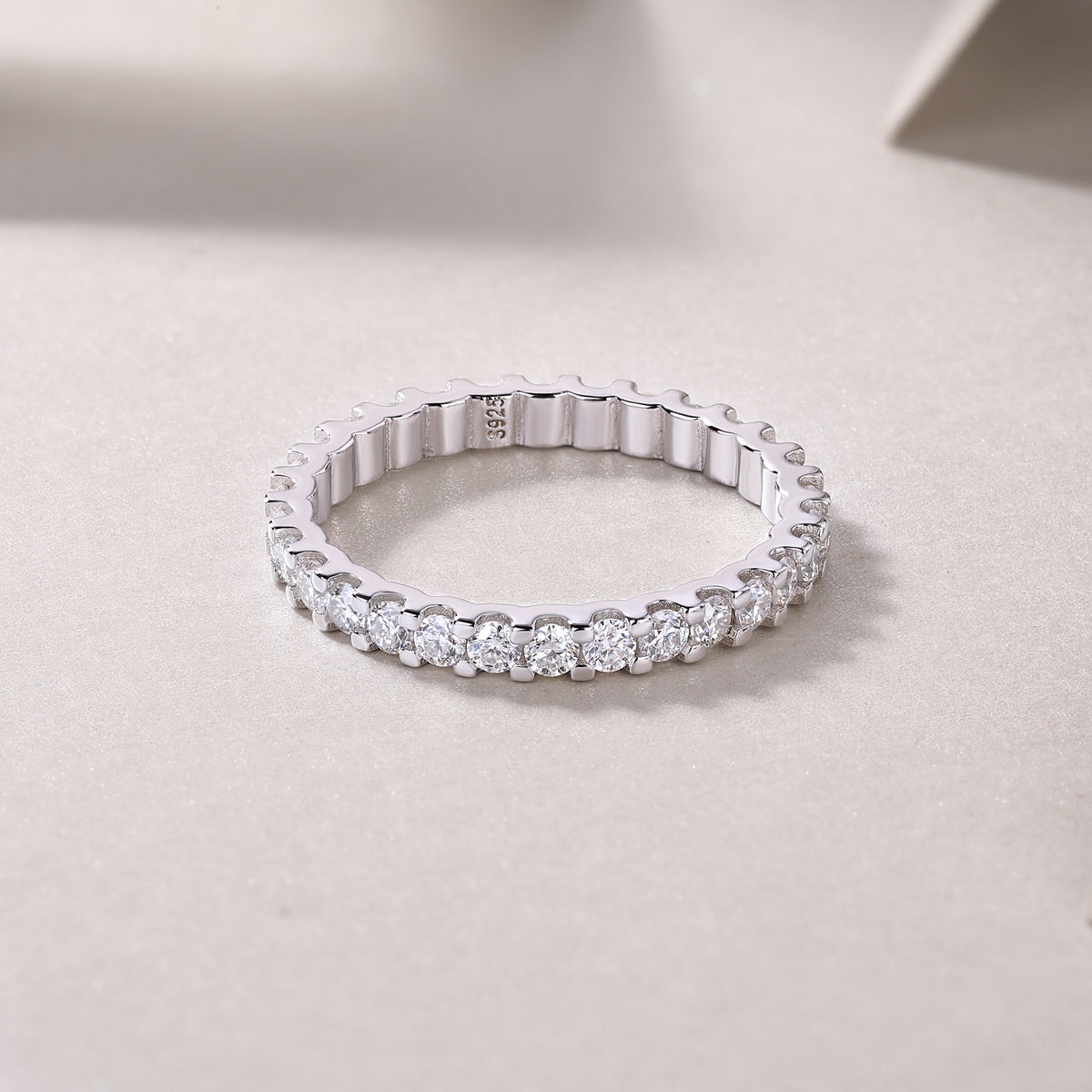Carissie Ring MF214461 - Silver Angle View