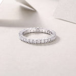 Carissie Ring MF214462 - Silver Angle View