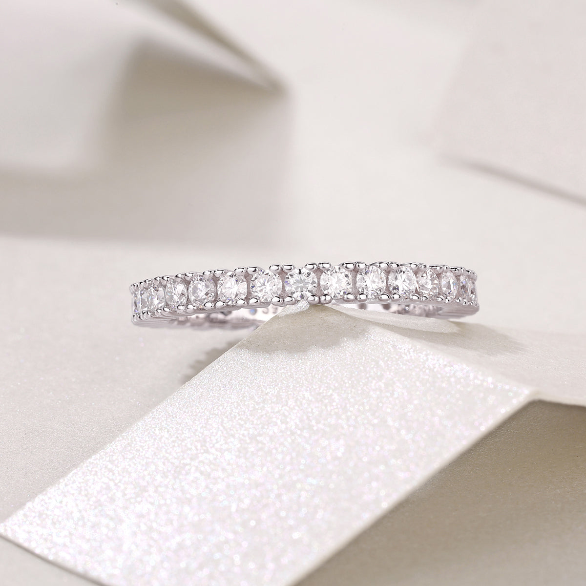 Carissie Ring MF214462 - Silver Side View