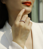 Carissie Ring MF214462 - Silver On Model