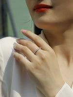 Carissie Ring MF214462 - Silver On Model
