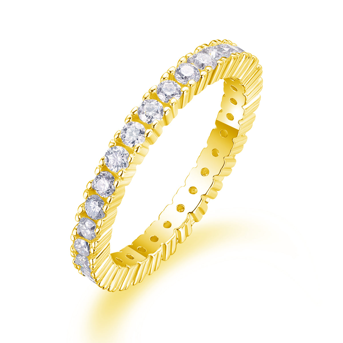 Carissie Ring MF214462 - Yellow Gold Angle View