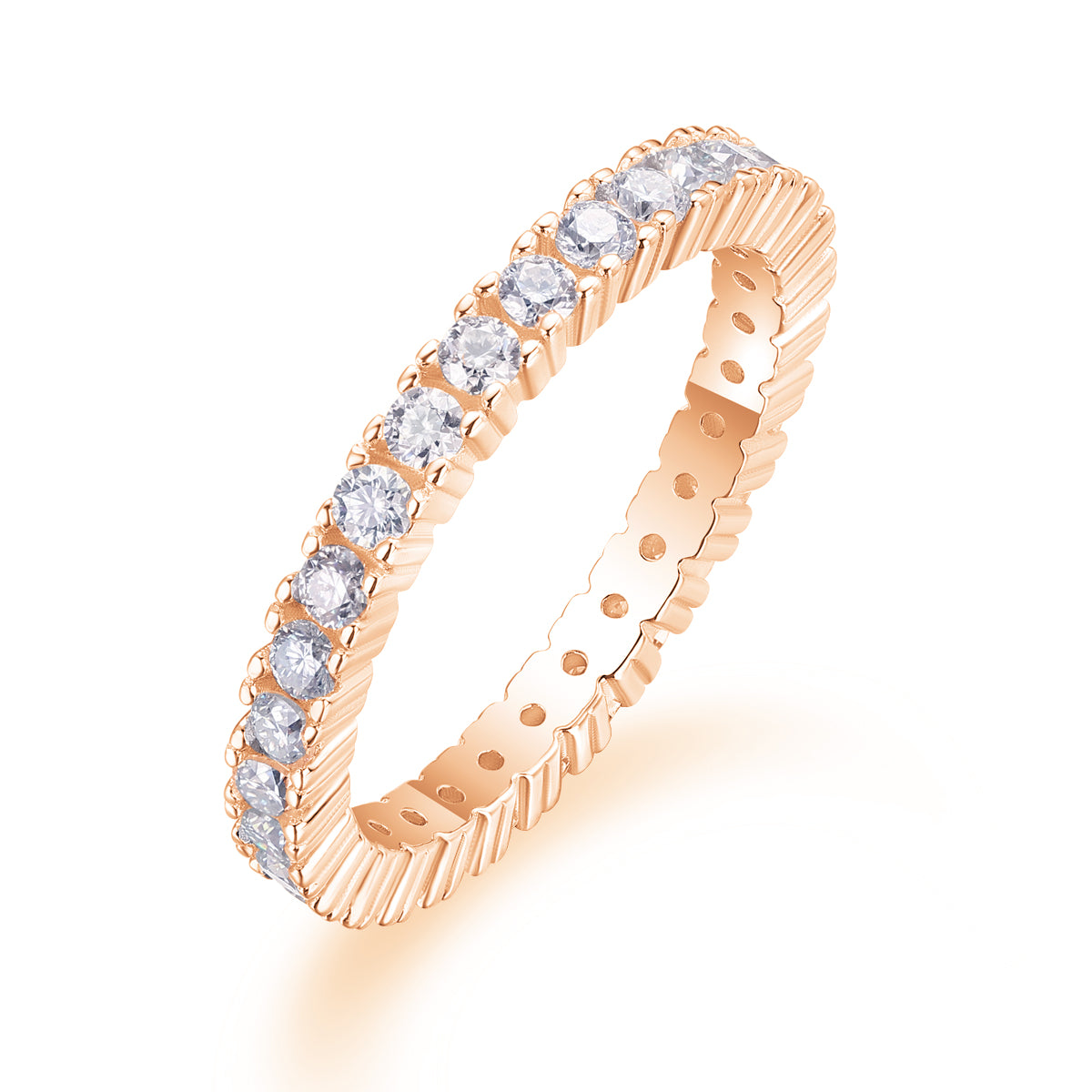 Carissie Ring MF214462 - Rose Gold Angle View