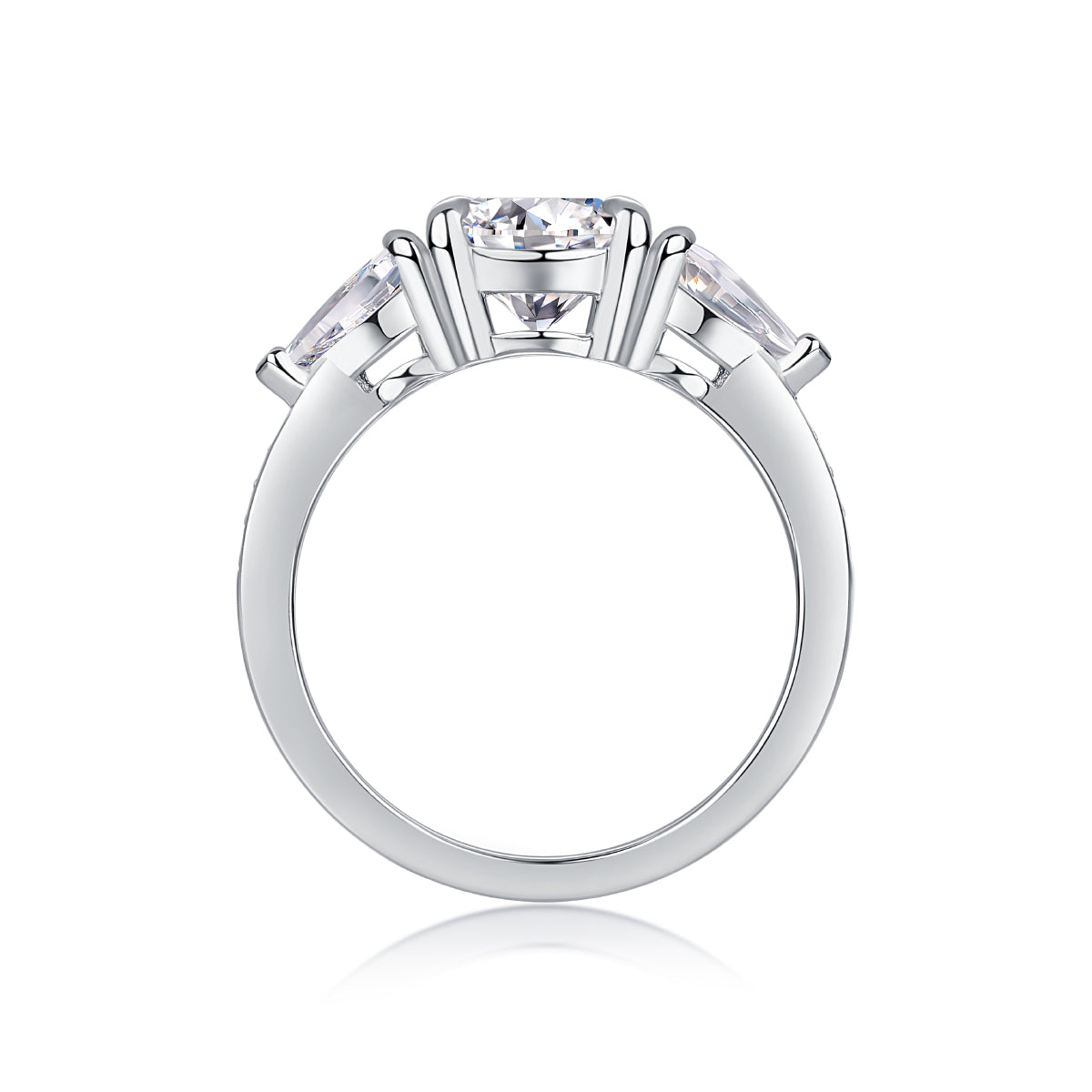 Carissie Ring MF214464 - Silver Side View